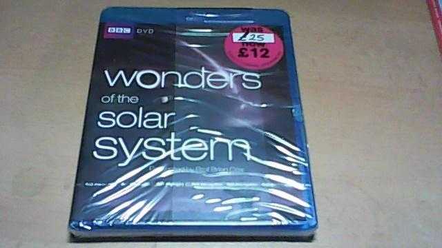 WONDERS OF THE SOLAR SYSTEM - BBC DOUBLE BLU RAY SET, NEW, STILL SEALED