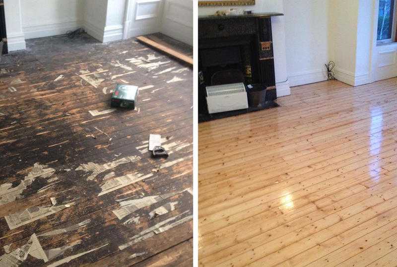 Wood floor Sanding and Sealing Service Hull