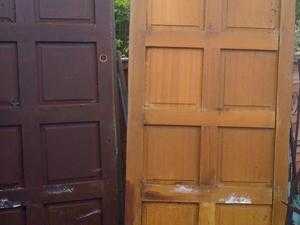 Wood grain embossed door, brand new, 18quot