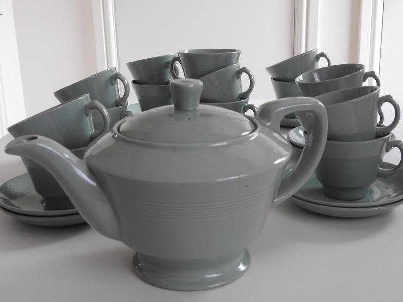 Wood039s Ware Beryl Teapot set