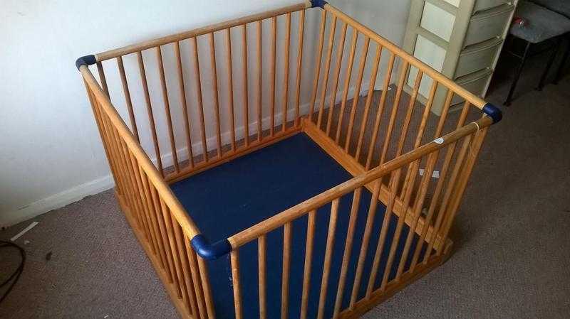 Wooden Baby Playpen