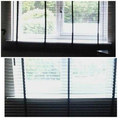 wooden blinds