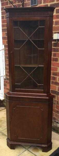 Wooden Corner Cabinet