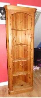 Wooden Corner Unit. Excellent condition. Collection Only due to size.