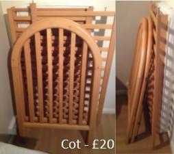 Wooden Cot