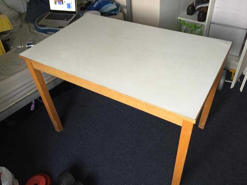 Wooden Desk  Table 42quot x 26.5quot - Good Condition (Ealing)