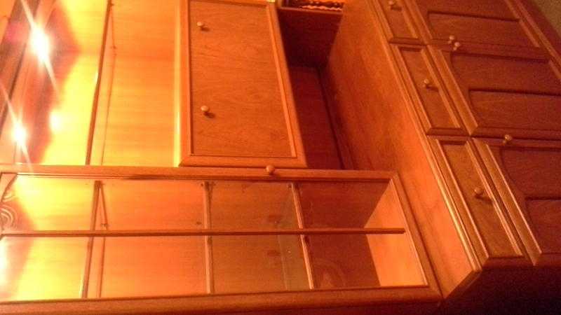 Wooden Display Cabinet for sale.GOOD QUALITY