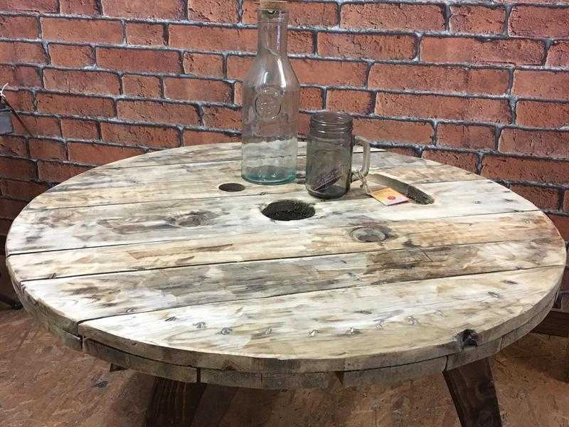 Wooden handcrafted upcycled coffee table