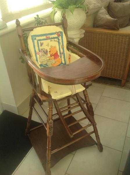 Wooden High Chair