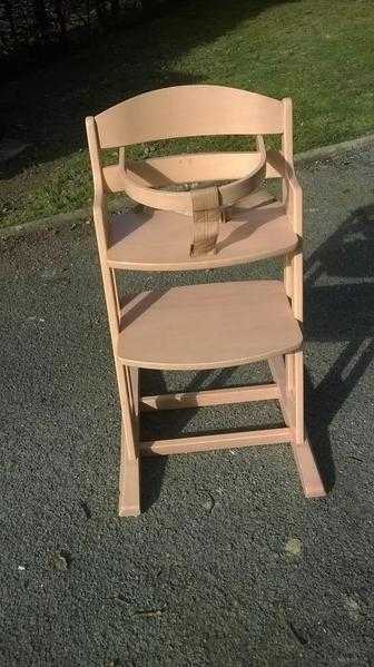 Wooden High Chair