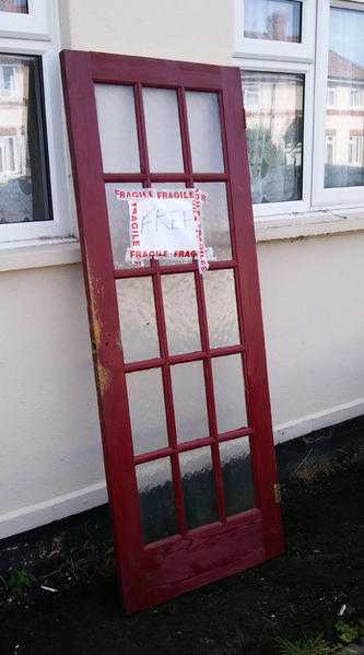 Wooden interior door