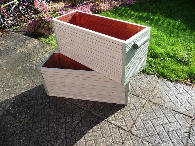 WOODEN PLANTERS