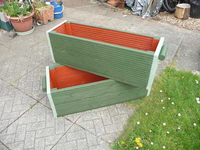 WOODEN PLANTERS