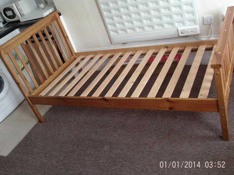 Wooden Single Bed