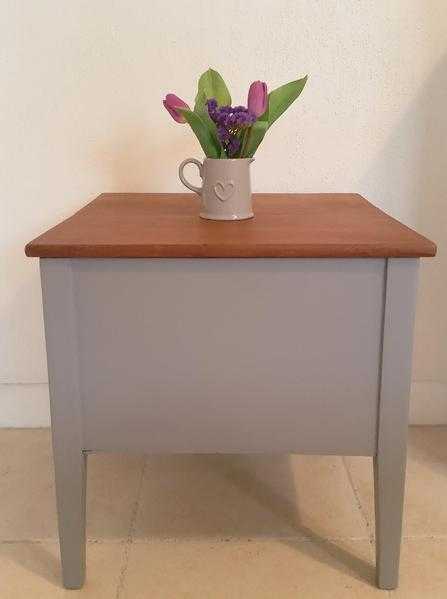 Wooden Storage Box or Side Table