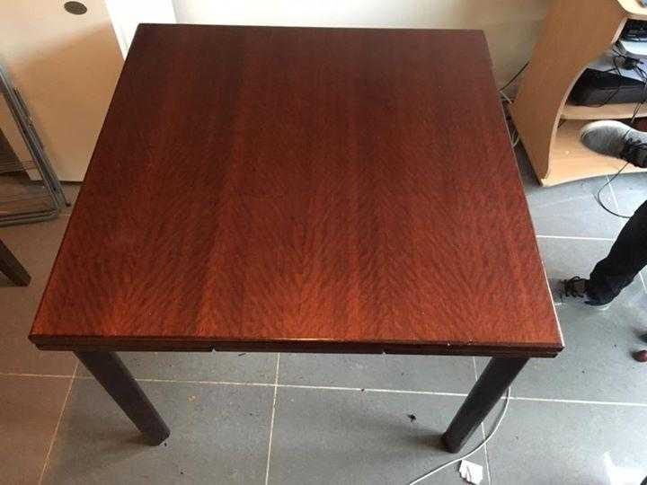 wooden table