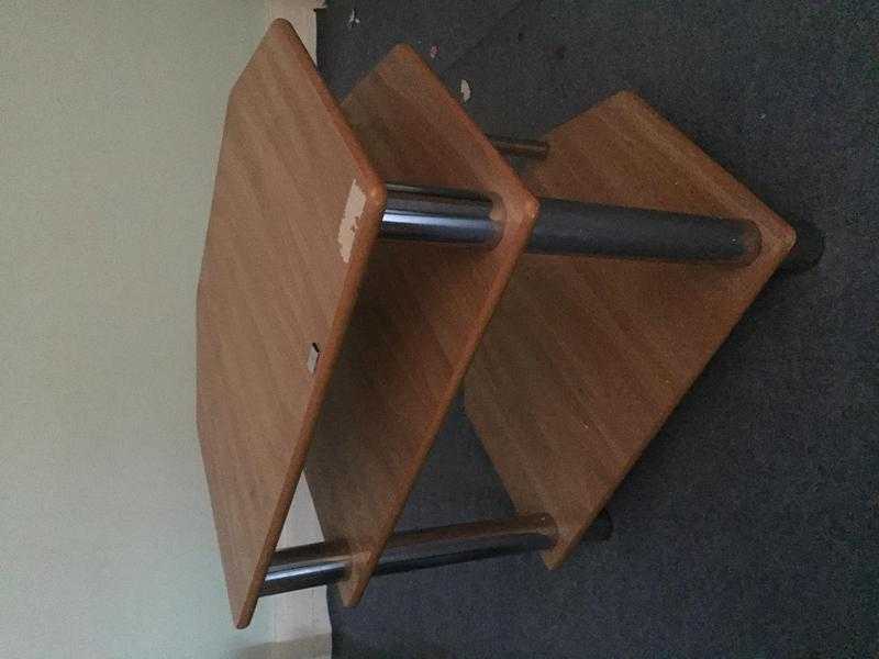 Wooden tv stand