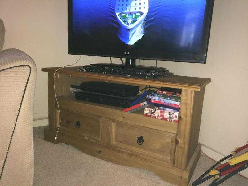 Wooden TV stand