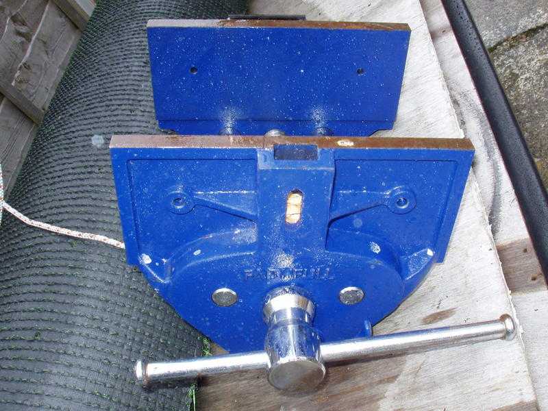 WOODWORK VICE, MADE BY FAITHFULL TOOLS, NEVER USED