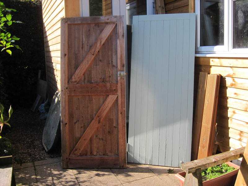 Workshop doors