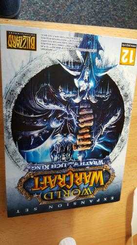 World of Warcfraft wrath of the lich king Pc dvd-rom Game for sale