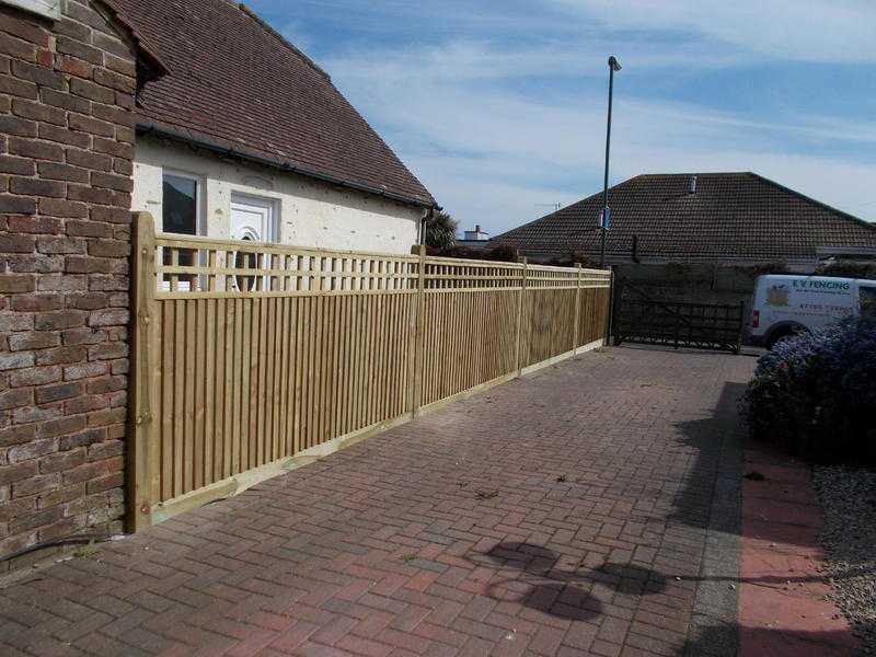 ( worthing )  E.V. FENCING.