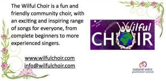 Would you like to improve your singing or even start singing Join a friendly choir Then do join us