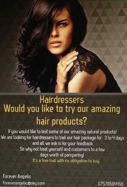 Would you like to try some natural hair products