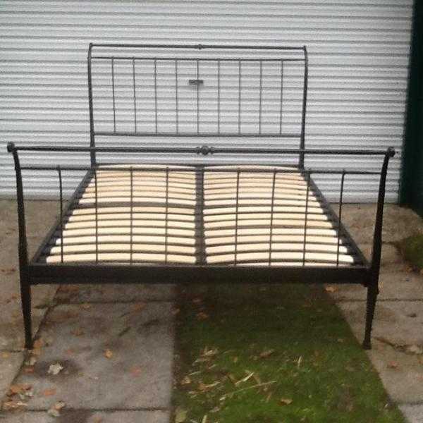 Wrought Iron double bed