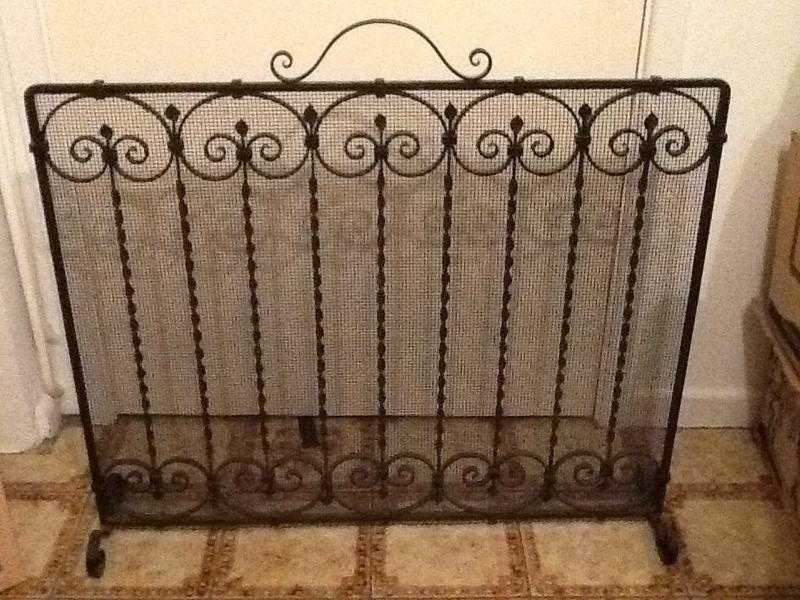 Wrought Iron Fire Guard