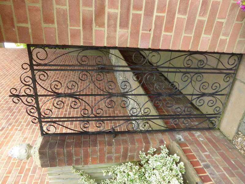 wrought iron gate