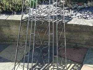 wrought iron gate