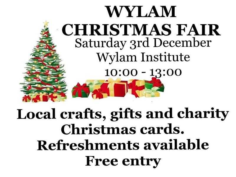 Wylam Christmas fair