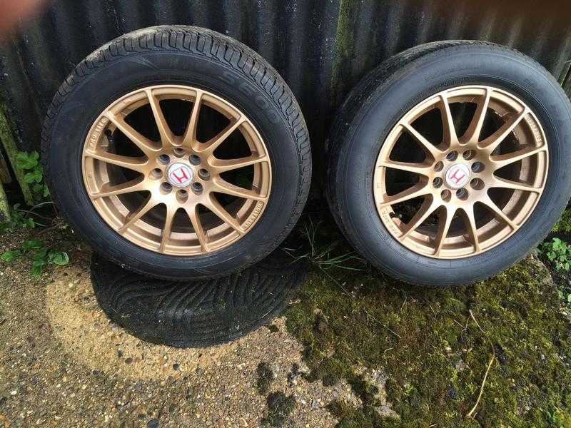 X 4 Tyres with Alloys 70 (will accept reasonable offer)