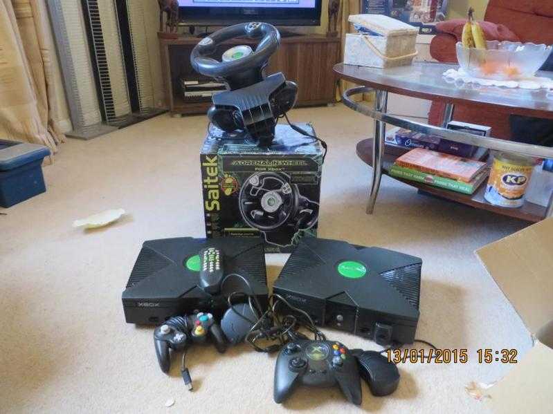 X BOX CONSOLES AND  OTHER BITS amp PIECES