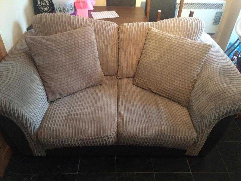 X2 two large seater sofas