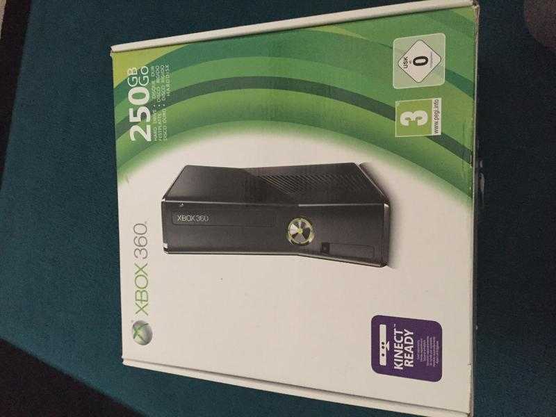 Xbox 360 250gb boxed bundle
