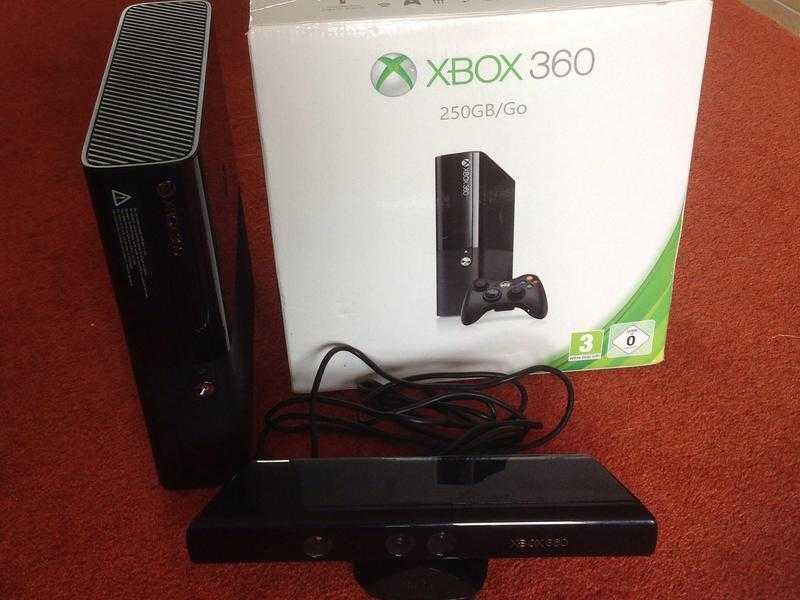 Xbox 360  250gb console and games in Excellent condition