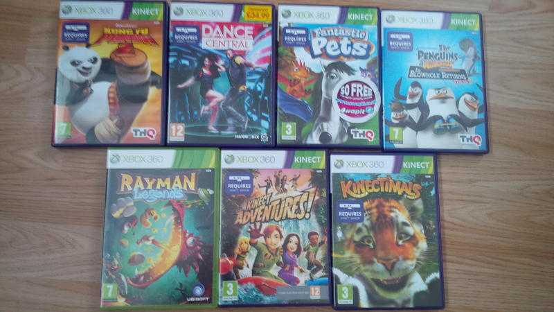 XBOX 360  accsesories  7 games