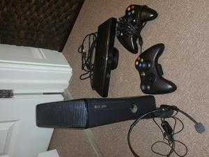 xbox 360 arcade 20gb with 2 controllers. open to responsible offers.