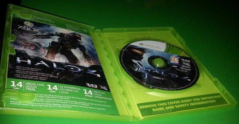 Xbox 360 Halo 4 2 disc