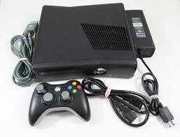 xbox 360 slim 320gb  bundle with 12 games wireless controller and kinect