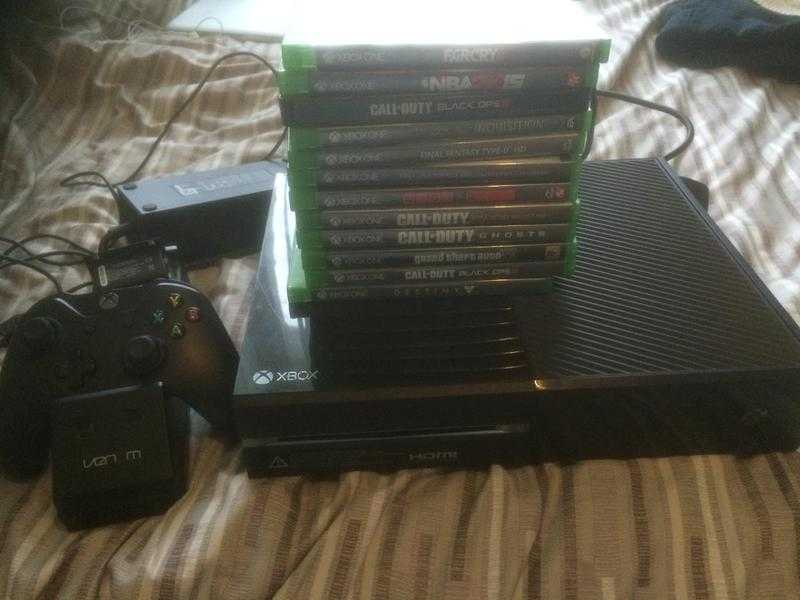 Xbox One (500gb) plus 11 games