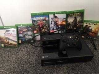 Xbox one black 500gb with Kinect sensor