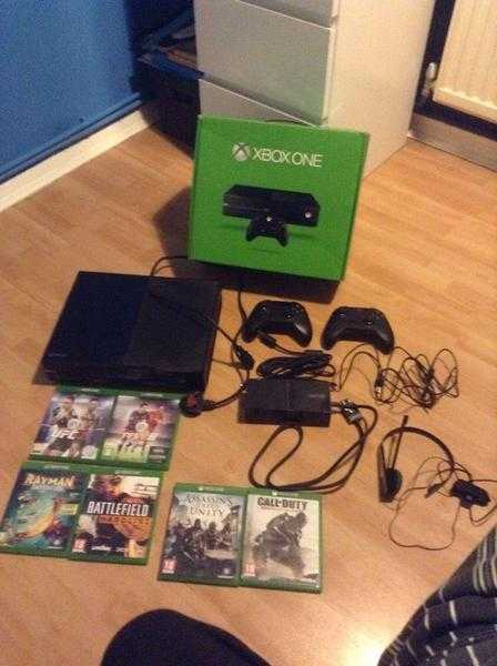 Xbox One Bundle Including 6 Games