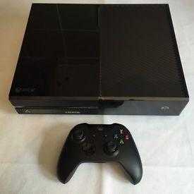 Xbox one console and games