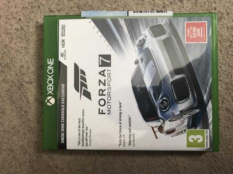 Xbox one Forza 7