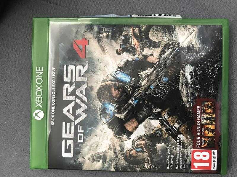 Xbox one Gears of War 4