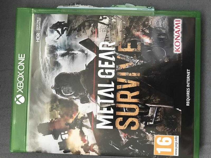 Xbox one Metal gear survive