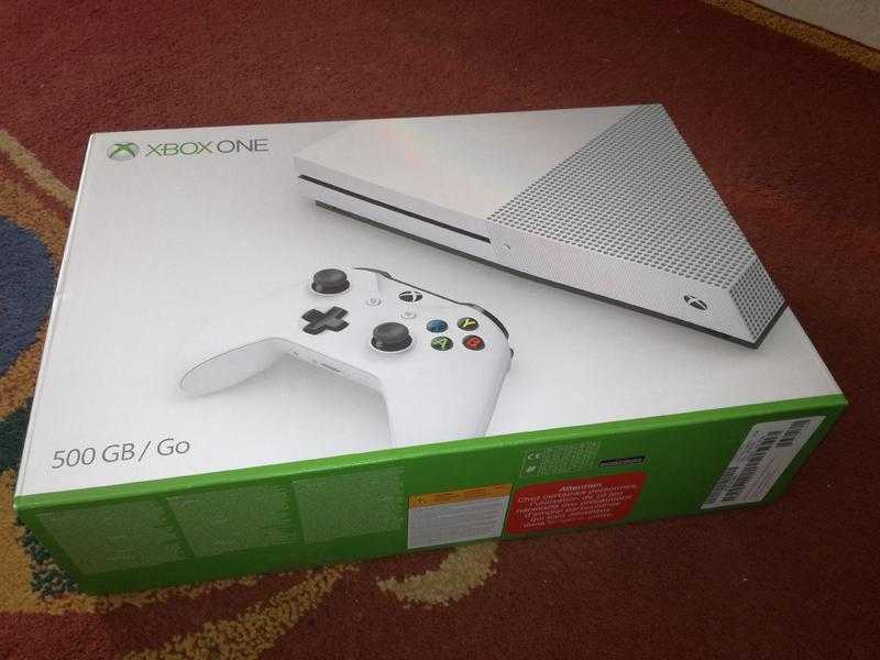 Xbox One S 500 Gb Boxed  Headset  Game